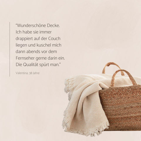 AMARA | Decke aus HomeWaffle