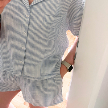 BRISA | Pyjama Set aus Shirt und Shorts
