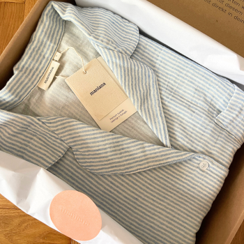 BRISA | Pyjama Shirt aus EasyMusselin