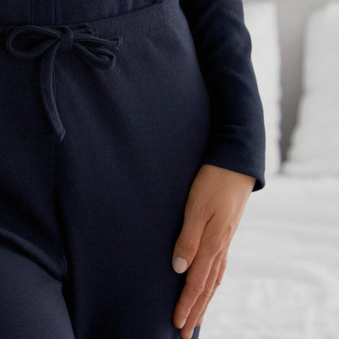 LUNA | Pyjama Hose aus ComfortRib