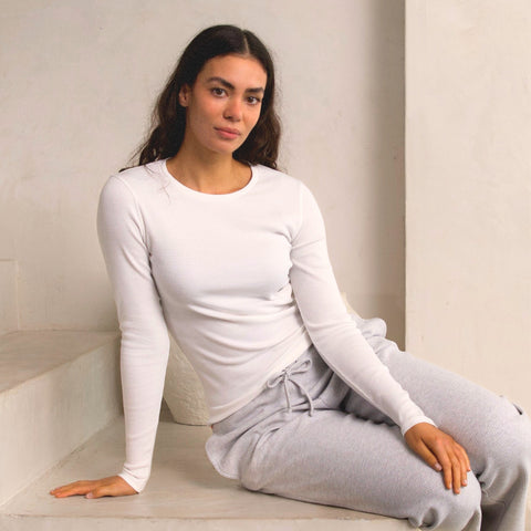 PURA | Langarmshirt aus SoftRib