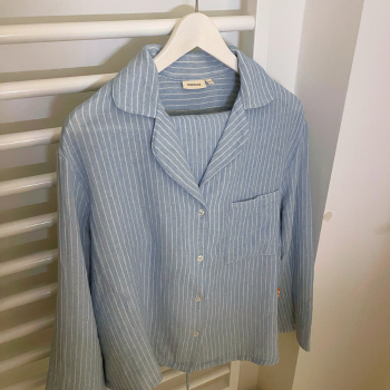 RIA | Pyjama Bluse aus EasyMusselin