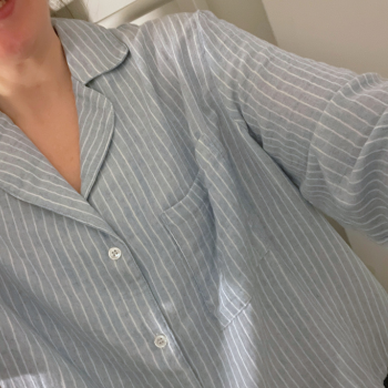 RIA | Pyjama Bluse aus EasyMusselin