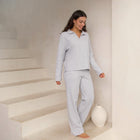 SIERRA | Lounge Set aus Polo Shirt und langer Hose
