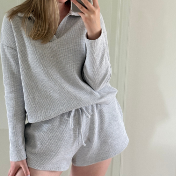 SIERRA | Lounge Set aus Polo Shirt und Shorts