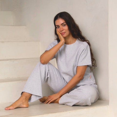 SIERRA | Lounge Set aus Boxy Shirt und langer Hose
