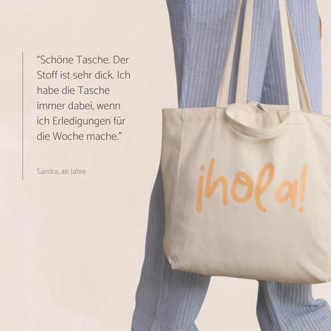 SÓLIDA | Shopping Tasche aus Baumwolle